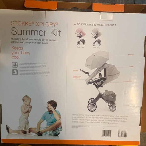 Stokke Xplory Summer Kit in Beige Dots - Picture 5 of 5